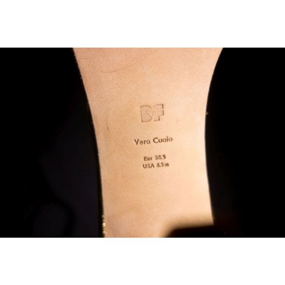 DIANE VON FURSTENBERG New 38.5 8.5 Federica Sandal - Picture 7 of 8